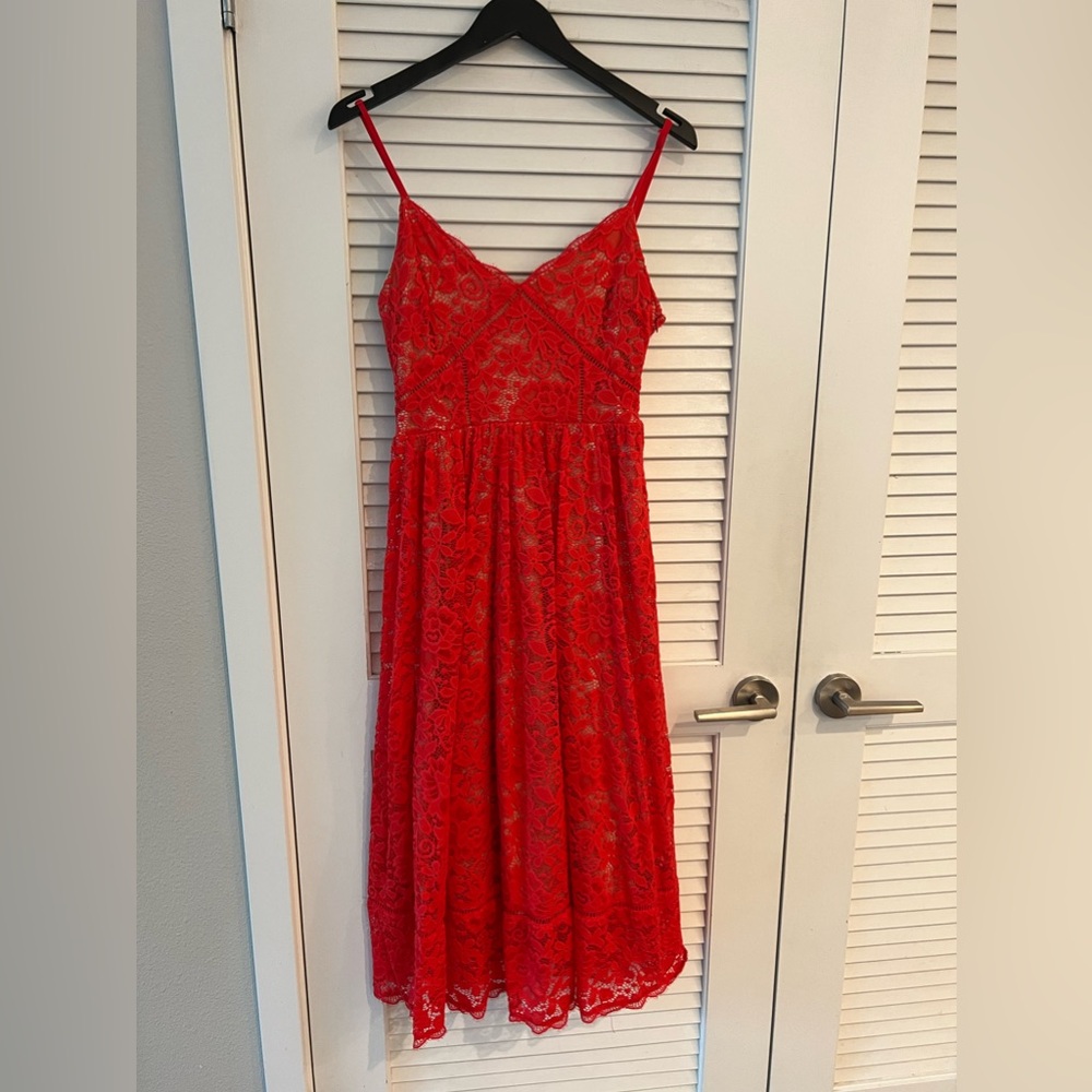 NSR red dress.New no tags